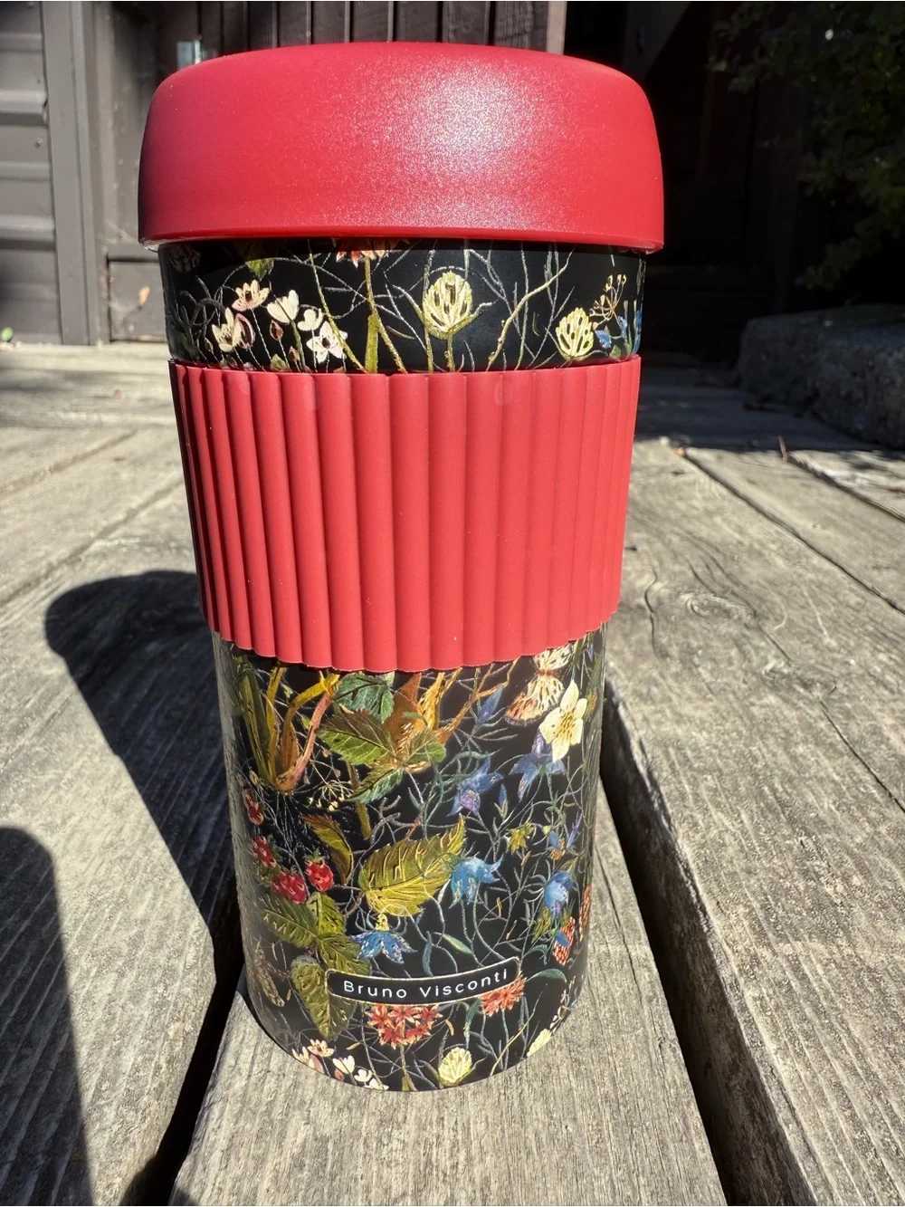 Forest themed imported travel tumbler